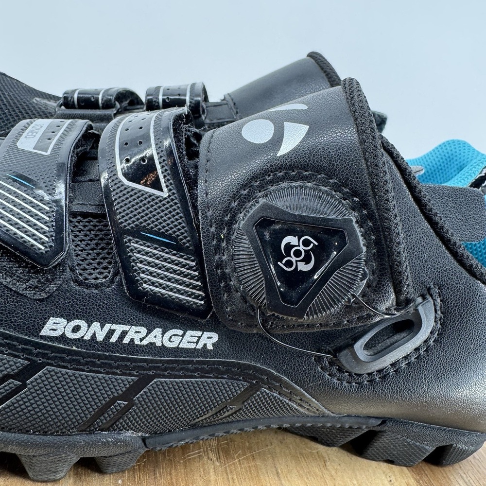 Bontrager IGNEO BOA Mountain Cycling Shoes Black/Blue/Silver Women's 6.5 EU 36‎ - Picture 2 of 13
